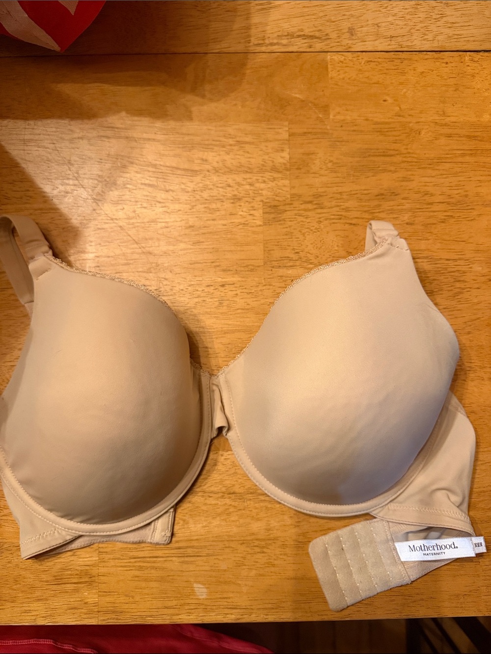 Motherhood Maternity Nude Seamless T-Shirt Bra